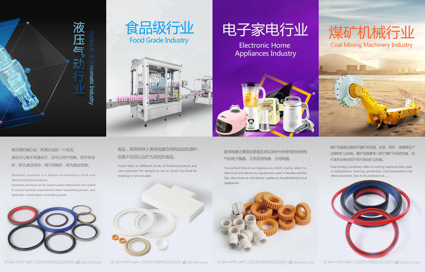 各密封件行業(yè)產品廣告