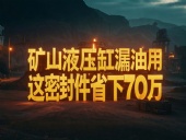 液壓缸老是漏油？礦山上用這密封件，一年省下70萬(wàn)！?